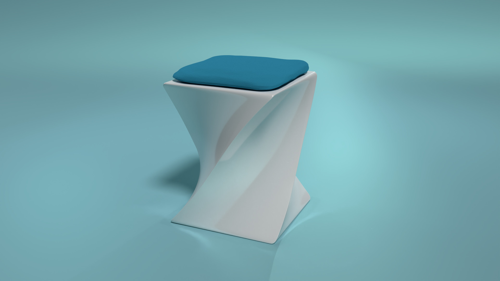 Rendering von einem Hocker